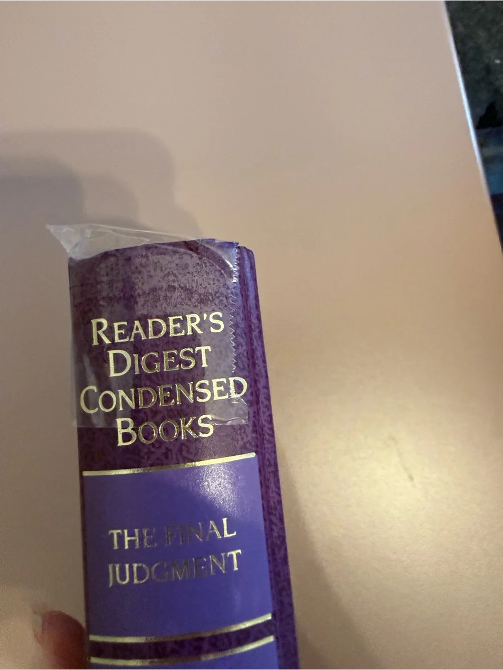 Reader's Digest Condensed Books Volume 3 1996 - Purple Hardcover Book